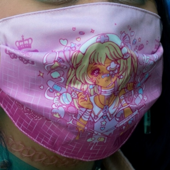 Puvithel + Haenuli Medical Melancholy Menhera Mask NEW Various Colorways - Picture 6 of 13